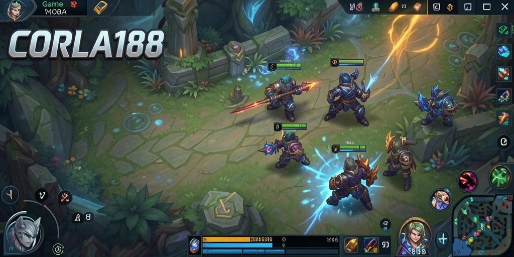 Tampilan gameplay seru di CORLA188 dengan grafik yang memukau.