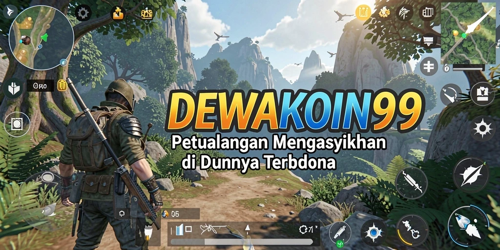 Screenshot DEWAKOIN99 menampilkan gameplay seru di dunia terbuka.