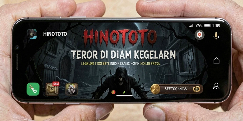 Gameplay menakutkan penuh ketegangan di HINOTOTO.