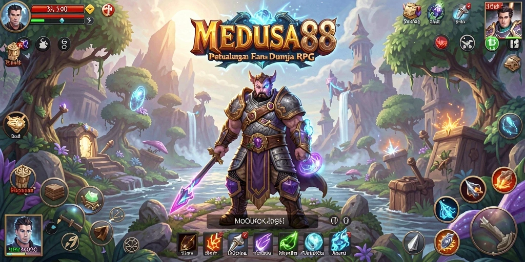 Gameplay seru di MEDUSA88 dengan aksi RPG mendebarkan.