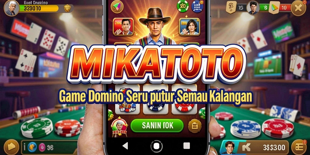 Tangkapan layar gameplay <strong>MIKATOTO</strong> yang menampilkan aksi seru pemain domino.