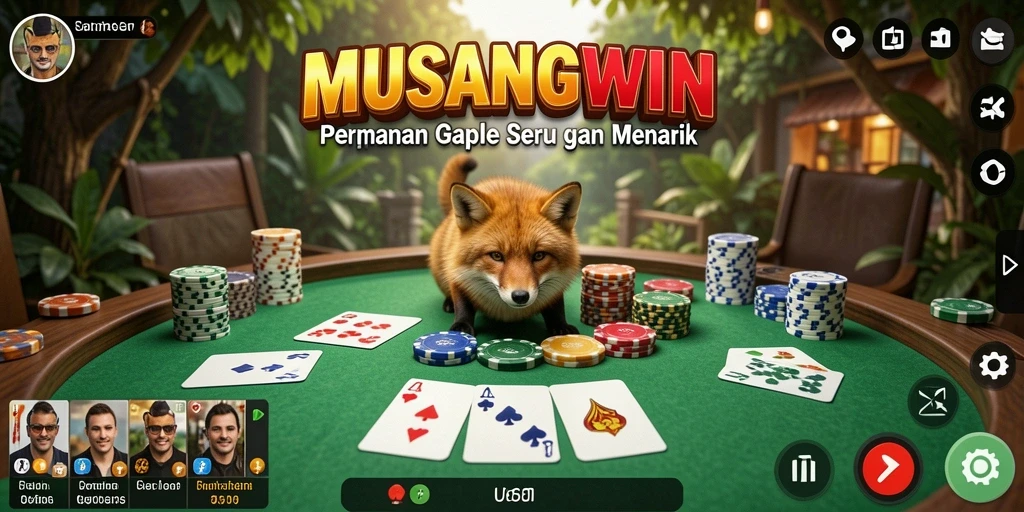 Tampilan gameplay MUSANGWIN yang menarik dan interaktif.