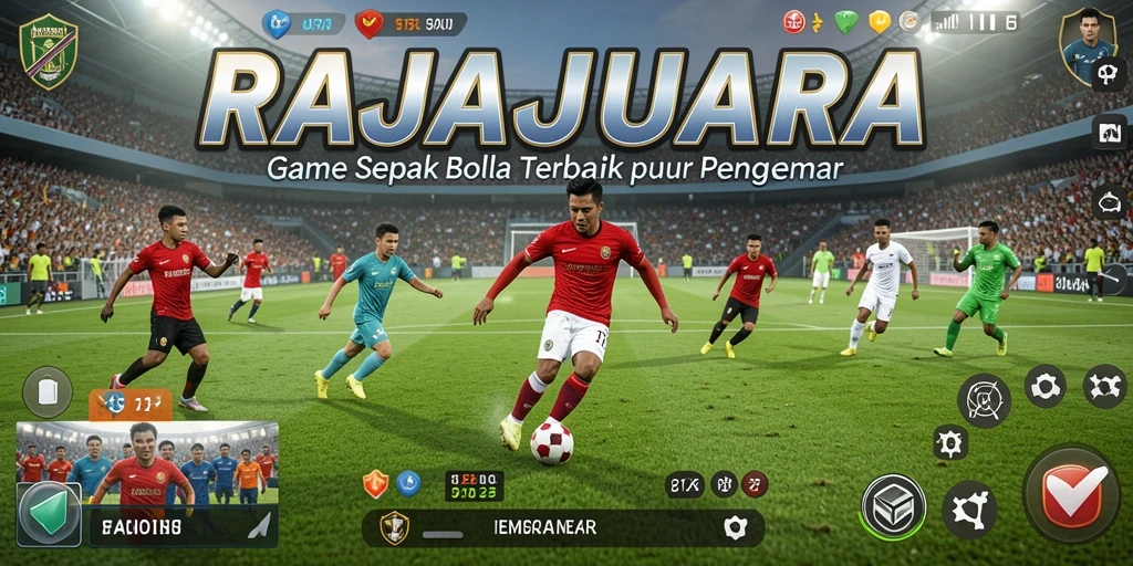 Tampilan gameplay yang mendebarkan dalam RAJAJUARA.