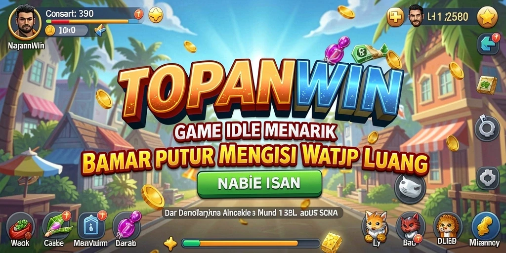 Tampilan gameplay TOPANWIN yang menarik dan adiktif.